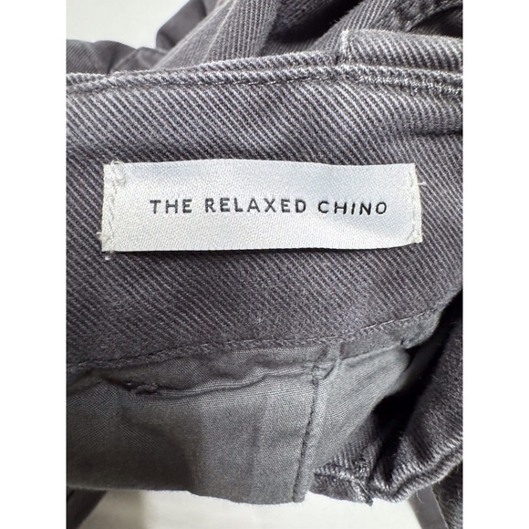 Madewell The Relaxed Chino Dark Gray/Black Pants Womens Size 4 - Picture 3 of 7